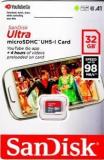 Sandisk A1 Youtube 32 GB MicroSD Card Class 10 98 MB/s Memory Card