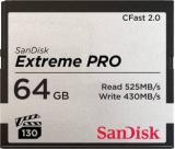 Sandisk Extreme Pro 64 Compact Flash Class 10 525 Mbps Memory Card