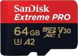 Sandisk Extreme Pro 64 GB MicroSDHC Class 10 200 MB/s Memory Card