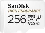 Sandisk High Endurance 256 GB MicroSD Card Class 10 100 MB/s Memory Card