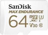 Sandisk Max Endurance 64 GB MicroSDHC Class 10 100 MB/s Memory Card