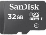 Sandisk SD CARD 32 GB MicroSDHC Class 4 MB/s Memory Card