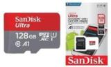 Sandisk Ultra 128 GB SD Card Class 10 100 MB/s Memory Card