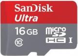 Sandisk Ultra 16 GB MicroSD Card Class 10 80 MB/S Memory Card (With Adapter)