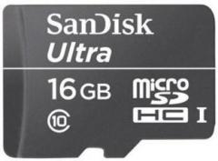 Sandisk Ultra 16 GB MicroSD Card Class 10 90 MB/s Memory Card (With Adapter)