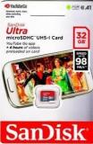 Sandisk Ultra 32 GB MicroSDHC Class 10 98 MB/s Memory Card 32 GB MicroSDHC Class 10 98 MB/s Memory Card