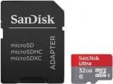 Sandisk Ultra 32 GB MicroSDHC UHS Class 1 48 MB/s Memory Card (With Adapter)