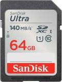 Sandisk Ultra 64 GB SDHC UHS I Card Class 10 140 Mbps Memory Card