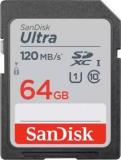 Sandisk Ultra 64 GB SDXC Class 10 120 MB/s Memory Card