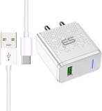 Sb 18 W Quick Charge 3.1 A Wall Charger For Mobile With Detachable Cable (Fast Charging For Supported Device, Cable Included)