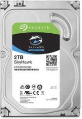 Seagate ST2000VX007 SKYHAWK SURVEILLANCE 2 TB Surveillance Systems, All in One PC's, Desktop Internal Hard Disk Drive (HDD, Interface: SATA, Form Factor: 3.5 inch)