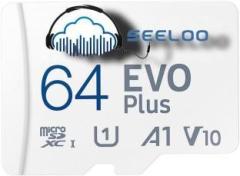 Seeloo FHD V10 64 GB MicroSDXC Class 10 130 MB/s Memory Card