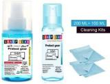 Sharp Beak GADGETS Cleaning Spray Kit With Microfiber Cloth For Mobiles, Computers, Laptops (200ml + 100ml, Premium Quality 300ML Pack.)