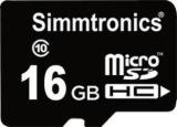 Simmtronics HC 16 GB MicroSD Card Class 10 80 MB/s Memory Card