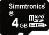 Simmtronics HC 4 GB MicroSD Card Class 10 48 MB/s Memory Card