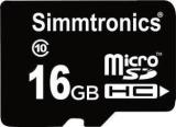 Simmtronics HI SPEED 16 GB MicroSDHC Class 10 80 MB/s Memory Card