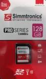 Simmtronics PRO SERIES 128 GB SD Card Class 10 100 MB/s Memory Card