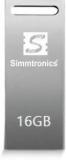 Simmtronics USB Flash Drive With Metal Body, 5 Years Warranty 16 GB Pen Drive