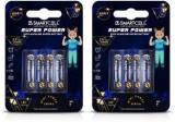 Smartcell Pack Of 8 1.5V AAA Non Rechargeable Alkaline Mini Super Power Battery