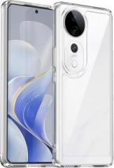 Snapcovr Back Cover for vivo V40 5G (Transparent, Shock Proof, Pack of: 1)