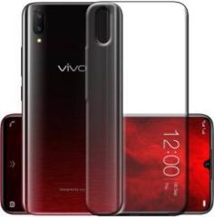 Snazzy Back Cover for Vivo V11 Pro (Transparent, Grip Case, Silicon, Pack of: 1)