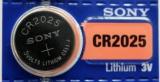 Sony CR2025 Battery