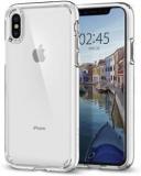 Spigen Back Cover For Apple IPhone X (Crystal Clear, Plastic)