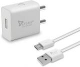 Syska WC 2A Single Port 2 A Mobile Charger With Detachable Cable (Cable Included)