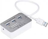 Tablor 7 In 1 USB 3.0 / 3.1 And 3 Ports USB Hub Combo Card Reader