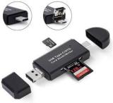 Techgear 3 In 1 USB Type C/OTG Card Reader Card Reader