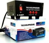 Techsupreme SMPS Battery Charger 12v 7 AMP Battery Charger With 7AH To 220AH Capacity 12 W Adapter (Power Cord Included)