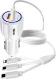 Texum 3.1 Amp Qualcomm 3.0 Turbo Car Charger