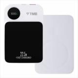 Tmb 5000 MAh 22.5 W Wired & Wireless With MagSafe Compact Pocket Size Power Bank (Lithium Polymer, Fast Charging For Mobile)