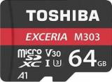 Toshiba EXCERIA M303 A1 64 MicroSD Card UHS Class 1 98 Memory Card