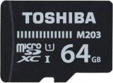 Toshiba M203 64 GB MicroSD Card Class 10 100 MB/s Memory Card