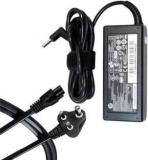 Tps PowerCable & HP Original 65W Blue Pin 19.5V 3.33A 4.5mm Small Pin Laptop Charger 65 W Adapter (Power Cord Included)