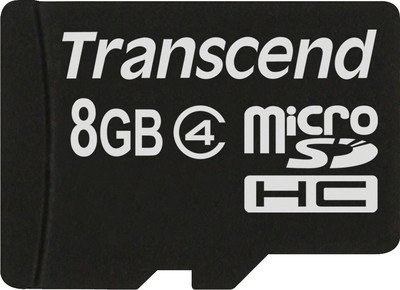 transcend microsd card 8 gb class 4