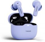 Triggr Apex S2 With Dual Pairing, 60H Battery, Quad Mic ENC, Rapid Pair, Rubber Finish Bluetooth (Onyx Lilac, True Wireless)