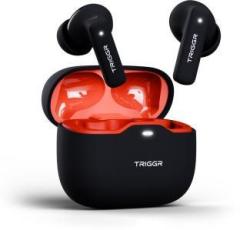 Triggr Apex S2 with Dual Pairing, 60H Battery, Quad Mic ENC, Rapid Pair, Rubber Finish Bluetooth (True Wireless)