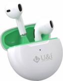 U&i Mood Series 22 Hours Battery Backup True Wireless Stereo With Mic Bluetooth Headset (In The Ear)