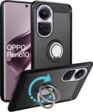 Unistuff Back Cover For Oppo Reno10 Pro 5G (Ring Case, Pack Of: 1)