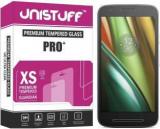 Unistuff Tempered Glass Guard For Motorola Moto E3 Power