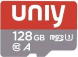 Uniy A1 U3 Ideal For 128 GB MicroSD Card Class 10 100 MB/s Memory Card (Smartphone, Wifi CCTV Camera, Tablets Laptop)