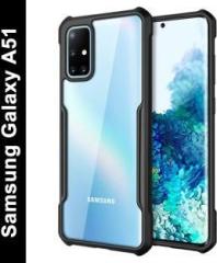 Vaprif Back Cover for Samsung Galaxy A51 (Transparent, Shock Proof, Pack of: 1)