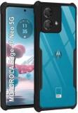 Vishzone Back Cover For MOTOROLA Edge 40 Neo, MOTO Edge 40 Neo (Transparent, Grip Case, Pack Of: 1)