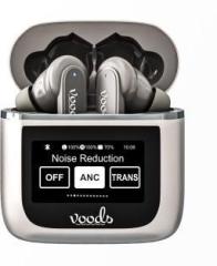 Voods V airbuds Ultra Touch Screen TWS Earbuds 10min Charge 90min Playback Bluetooth (True Wireless)