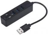 Vu4 Premium Series Combo 3 Port 2.0 USB HUB Card Reader