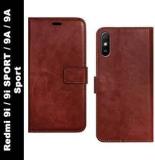 Wynhard Flip Cover For Mi Redmi 9A, Mi Redmi 9i, Redmi 9A Sport, Redmi 9i Sport (Shock Proof, Pack Of: 1)