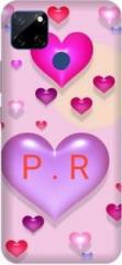 3d U Print Back Cover for Realme C12, RMX2189 PR letter, PR name, PR word (Waterproof, Pack of: 1)