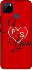 3d U Print Back Cover for Realme C12, RMX2189 PS letter, PS name, PS word (Waterproof, Pack of: 1)